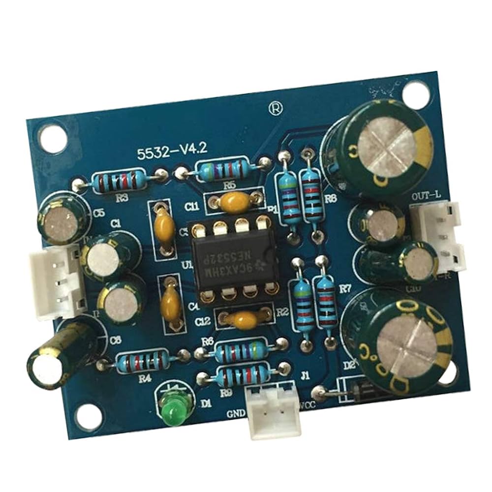 Amazon.co.jp: 5532ステレオプリアンププリアンプトーンボード